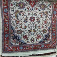 قالی دستباف ده گره بیست گره ۱۶۰ رج|فرش|اراک, |دیوار