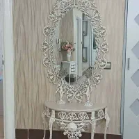فروش بوفه آیینه وکنسول وساعت ایستاده|بوفه، ویترین، کنسول|سنندج, |دیوار