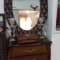 آینه شمعدان میزآینه،جاکفشی ۳تیکه