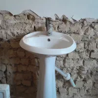 روشویی به همراه کاسه توالت
