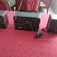 رادیو ضبط دو کاسته پاناسونیک|سیستم صوتی خانگی|رشت, نامجو|دیوار