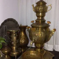 سماور ذغالی سیاه قلم