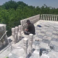 نصب کاشی وسرامیک سنگ نما استخر