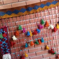 فروش پرده پادری و قالیچه گلیم