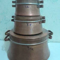 دیگ مسی استفاده نشده