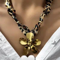 گردنبند پارچه ای ترند