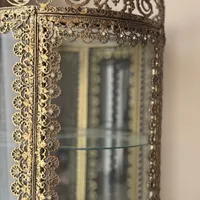 بوفه / ویترین برنجی|بوفه، ویترین، کنسول|نسیم‌شهر, |دیوار
