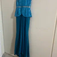 لباس مجلسی شیک آبی|لباس|تهران, دربند|دیوار
