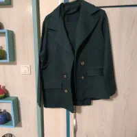 دوقوار پارچه ودوعدد کت و شلوار نونو سایز 44