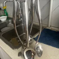 ست کفگیر و ملاقه استیل