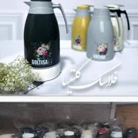فلاکس یک لیتری شیشه وارداتی