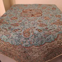 رومیزی ترمه یزد  استر دار نونو|پرده، رانر، رومیزی|تهران, سید خندان (جلفا)|دیوار