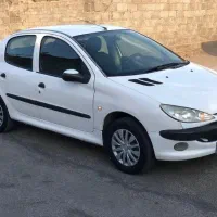 پژو 206 V8 SD سفید TU5