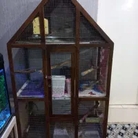 قفس چوبی ۳طبقه