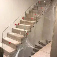 نرده شیشه ای