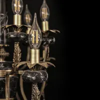 لوستر شب نما اصل مدل رونیکا|لوستر و چراغ آویز|کرج, ساسانی|دیوار