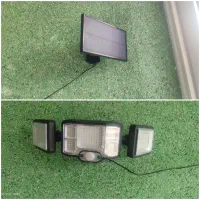 لامپ و پروژکتور سه تیکه پنل جدا