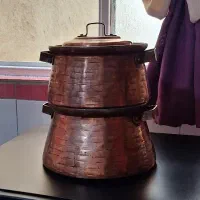 دو عدد قابلمه مسی|ظروف پخت‌وپز|کرج, حسین‌آباد|دیوار