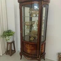 اینه کنسول  و گنجه معرق کاری براق