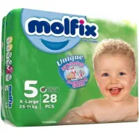 پوشک مولفیکس سایز ۴ و ۵|اسباب و اثاث بچه|گرگان, |دیوار