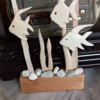 دکوری با چوب بسیارزیبا|صنایع دستی و سایر لوازم تزئینی|لاهیجان, شهید آوینی|دیوار