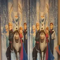 پرده طرح آنا و السا