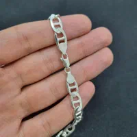 زنجیر نقره مردانه ترک مدل تتا (تی) عیار ۹۲۵|جواهرات|تهران, گیشا|دیوار