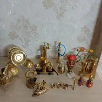 سماوربرنجی برنزی کلکسیون برنز ظروف آشپزخانه مجسمه