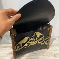 کیف زنانه چرم طبیعی گاوی دستدوز|کیف، کفش، کمربند|شیراز, خلیلی|دیوار
