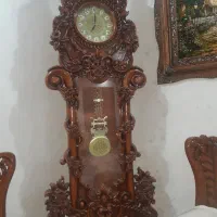 ساعت ایستاده چوبی