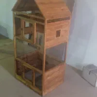 قفس پرنده چوبی