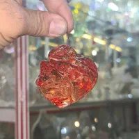 آویز دست ساز قلوه سنگ 24 رنگ