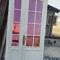 درب و پنجره  با شیشه در  حد نو|مصالح و تجهیزات ساختمان|خورموج, |دیوار