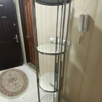 یک عدد استند چهار طبقه (گنجه)|بوفه، ویترین، کنسول|گلبهار, شهر جدید گلبهار|دیوار