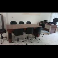 میز مدیریت میز کنفرانس صندلی مدیریتی عسلی|دفتر کار|قروه, |دیوار