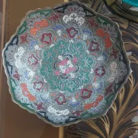 شیرینی خوری مینا کاری جنس برنج