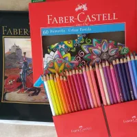 مداد رنگی ۶۰ رنگ فابرکستل کلاسیک