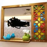 اینه های قدی چوبی|آینه|خرمشهر, |دیوار