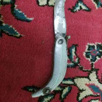 معاوضه چاقو دست سازه نقره قدیمی