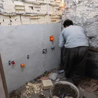 کاشی سرامیک کاری موزاییک کاری سنگ سیمان تیقه بنایی