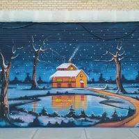 نقاشی و زیبا سازی دیوار قزوینه|خدمات پیشه و مهارت|کنگاور, |دیوار