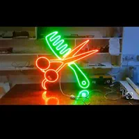 تابلو ال ای دی آرایشگامردونه رخ‌قیچی شونه اصلاح|فروشگاه و مغازه|بندرعباس, |دیوار