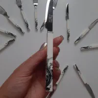 دو دست کارد و چنگال میوه خوری نو|ظروف سرو و پذیرایی|تهران, صادقیه|دیوار