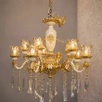 لوستر کلاسیک|لوستر و چراغ آویز|اردبیل, |دیوار