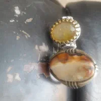 انگشتر یاقوت معدنی آفریقای وشجر کار دست