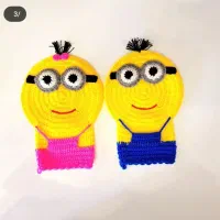 لیف عروسکی دستبافت