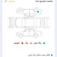 پژو 206 SD V8، وی ۸ - اس دی معاوضه با سهند|خودرو سواری و وانت|لنجان, |دیوار