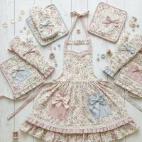 ست آشپزخانه دست دوز با هر بودجه ای|سفره، حوله، دستمال آشپزخانه|زاهدان, |دیوار