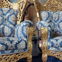 مبل سلطنطی۹نفره همراه با|مبلمان خانگی و میز عسلی|اصفهان, گورتان|دیوار