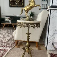 میز برنز و شکلات خوری برنز